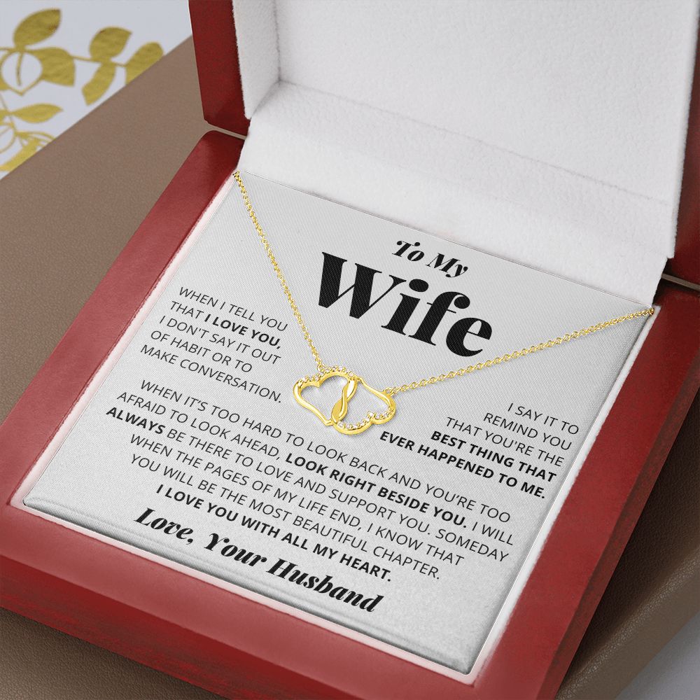 [Almost Sold Out] Wife - I Love You - Everlasting Love (Solid Gold & Diamonds)