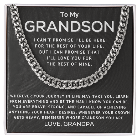 Grandson - Learn From Everything - Cuban Link Chain