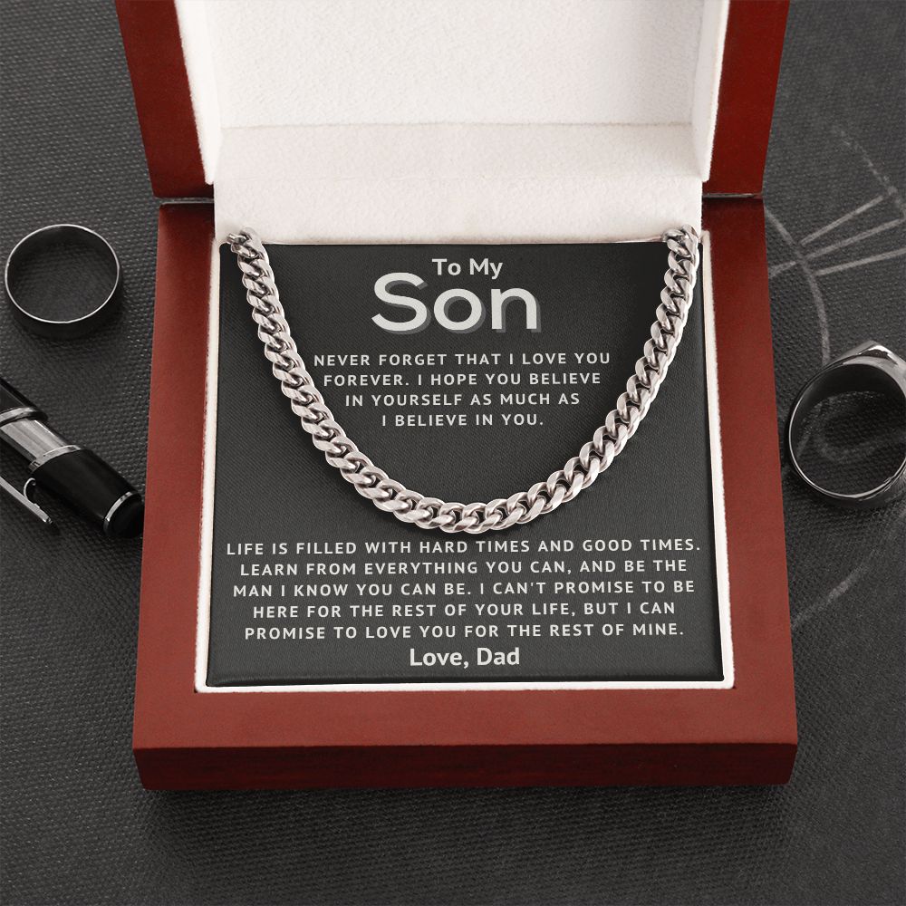 Son - Learn From Everything - Cuban Link Chain