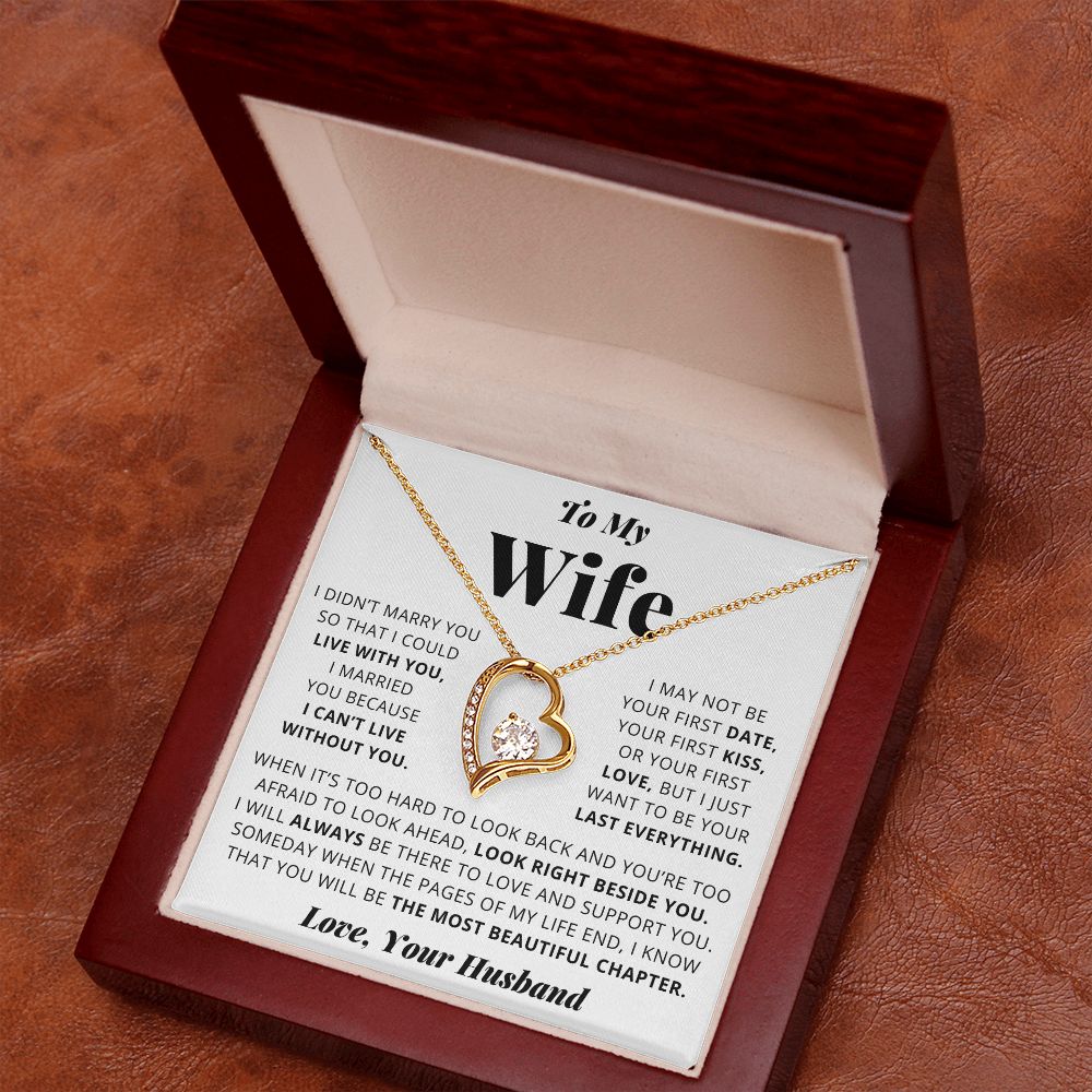 Wife - Most Beautiful Chapter - Forever Love Necklace