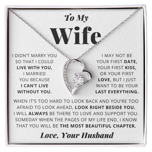 Wife - Most Beautiful Chapter - Forever Love Necklace