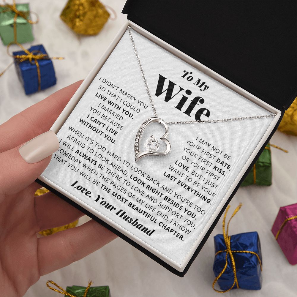 Wife - Most Beautiful Chapter - Forever Love Necklace