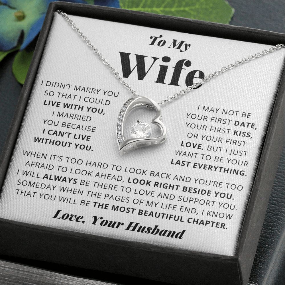 Wife - Most Beautiful Chapter - Forever Love Necklace