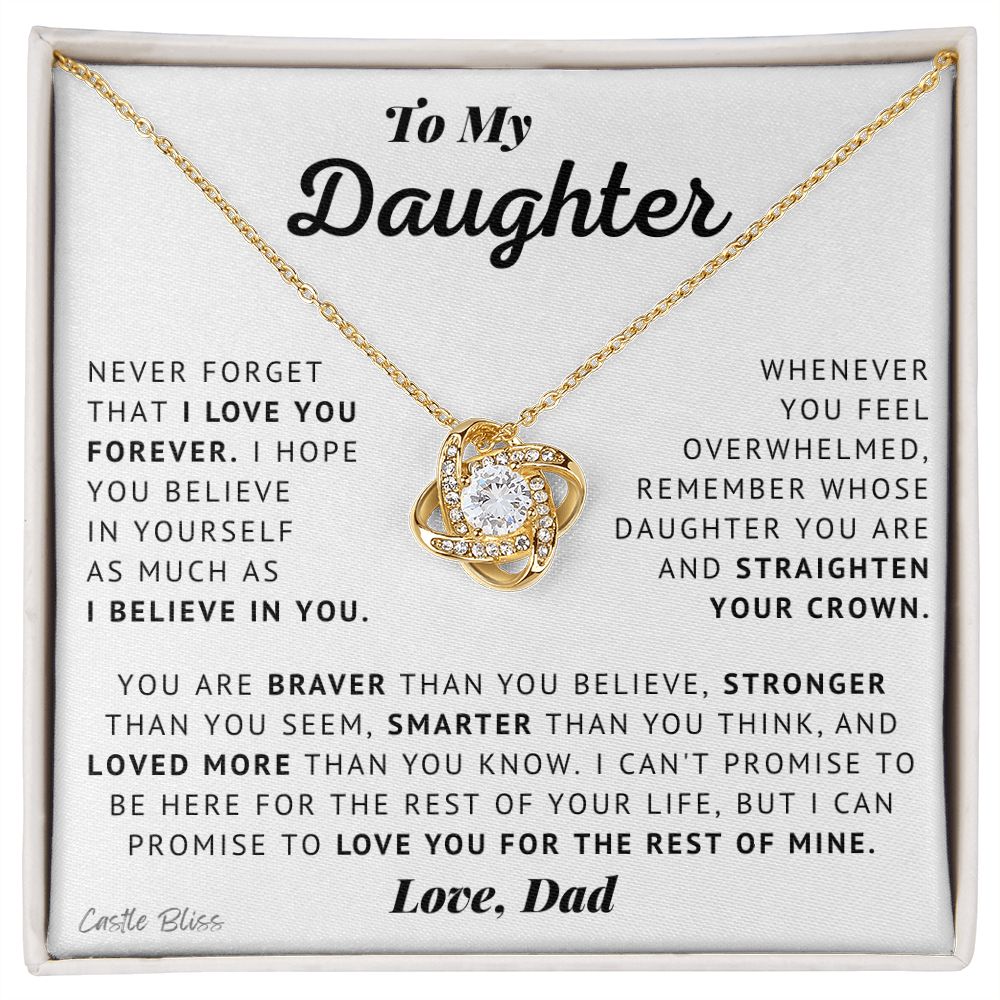 Daughter - Believe In Yourself - Dad