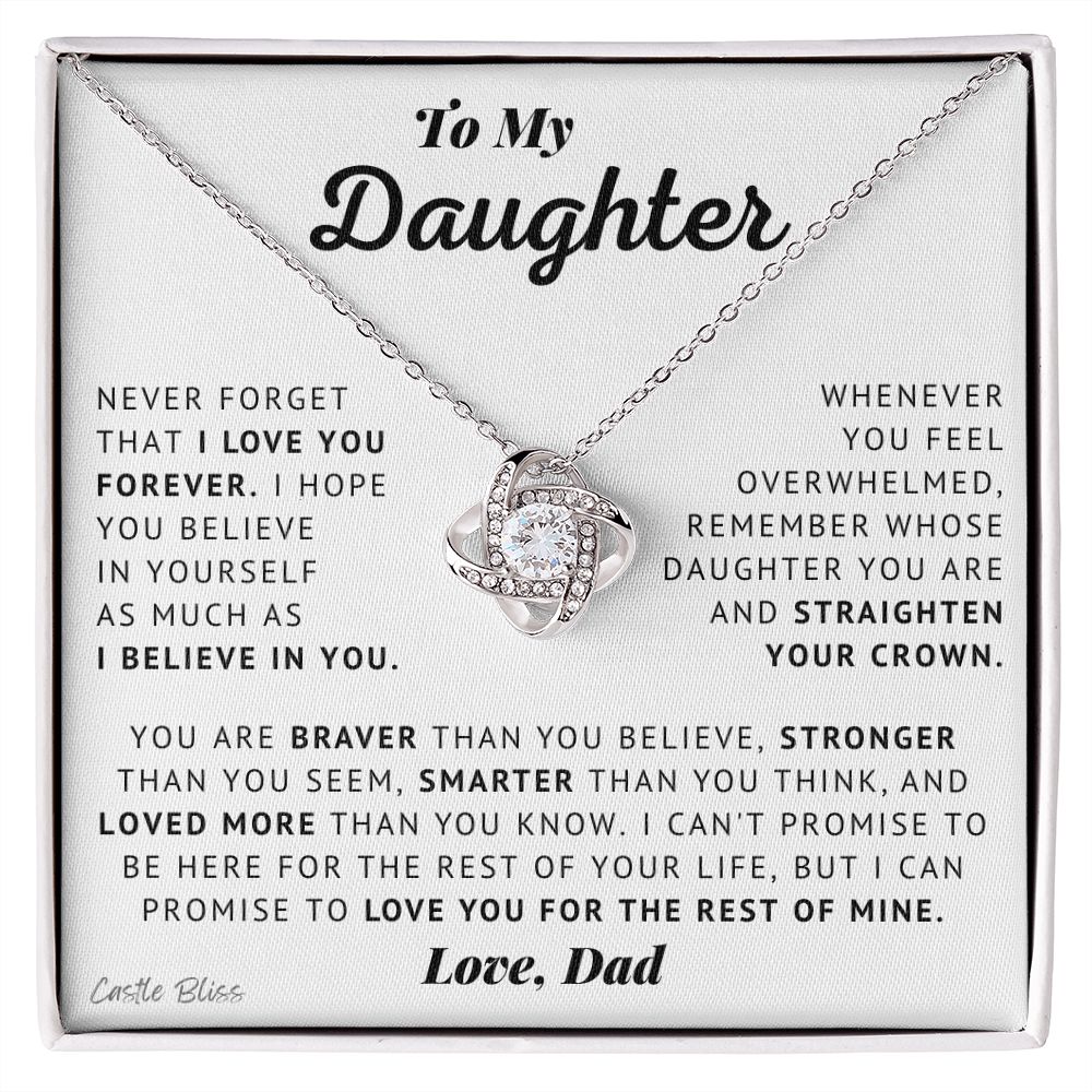 Daughter - Believe In Yourself - Dad